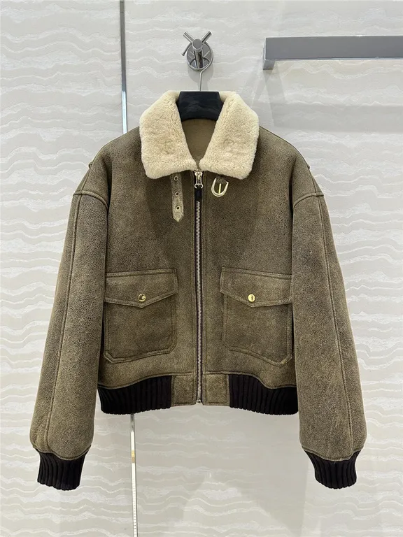 Celine shearling coat